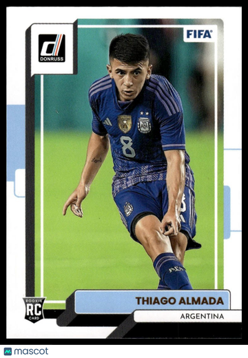 2022-23 Donruss Thiago Almada #7 RC