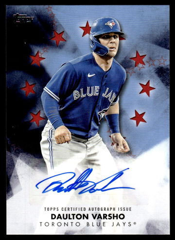 2024 Topps Baseball Stars Daulton Varsho #BSA-DV Auto /25