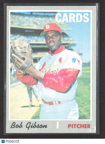 1970 Topps Bob Gibson #530