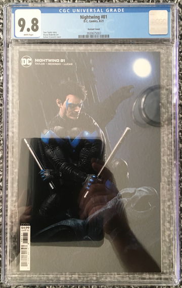 Nightwing #81 Grazzetti Variant CGC 9.8 1st Full Heartless