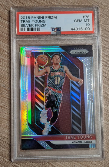 Trae Young 2018 Prizm SILVER #78 PSA 10