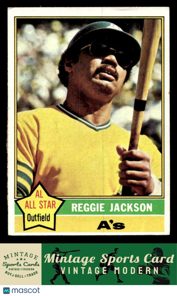 1976 Topps Reggie Jackson #500