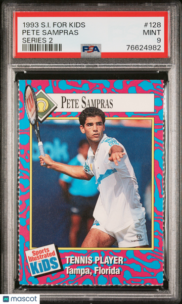 1993 S.I. For Kids Series 2 Pete Sampras #128 PSA 9