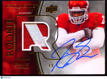 2010 Upper Deck Jermaine Gresham #65 Patch