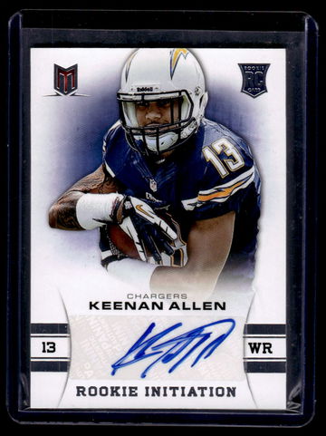 2013 Panini Momentum Rookie Initiation Keenan Allen #50 RC Auto /49