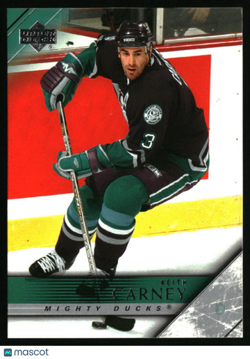2005-06 Upper Deck Keith Carney #249 Anaheim Mighty Ducks