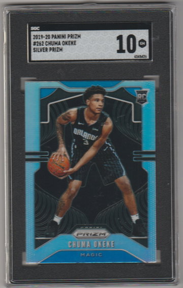 2019 Prizm Silver Chuma Okeke SGC