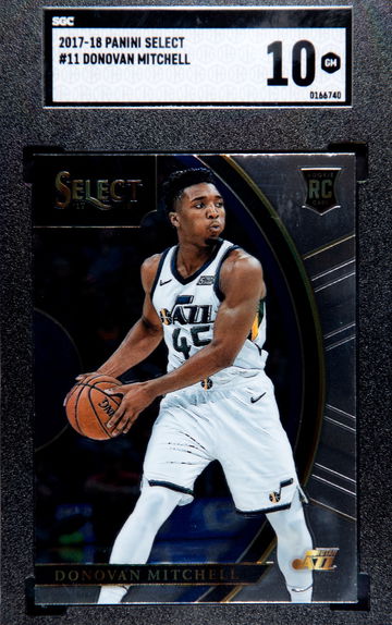 Donovan Mitchell RC 2017 Select #11 SGC 10 💎 