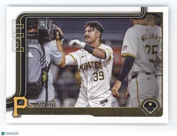 2025 Topps Series Two Baseball Nick Gonzales #542 Image Variation