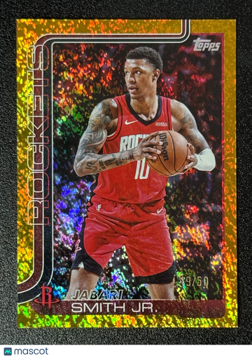 2025-26 Topps Jabari Smith Jr. #177 Gold Holofoil