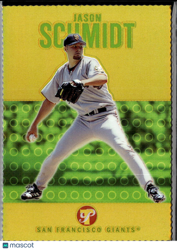 Jason Schmidt 2003 Topps Pristine Gold Refractor /69 San Francisco Giants
