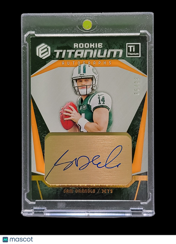 2018 Panini Elements Rookie Titanium Autographs Sam Darnold #RTA-2 /98