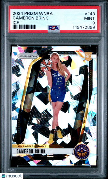 2024 Panini Prizm WNBA Cameron Brink #143 Ice Short Print Nicely Centered Mint Parallel/Variety Rookie Base Set Insert L
