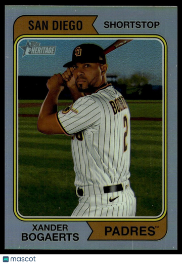 2023 Topps Heritage Xander Bogaerts #603 Chrome Refractor SN