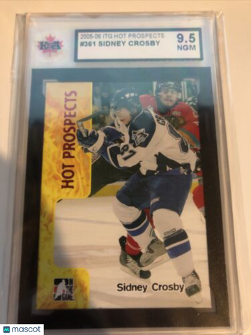 2005-06 In the Game Heroes and Prospects Sidney Crosby #361 Rookie KSA 9.5