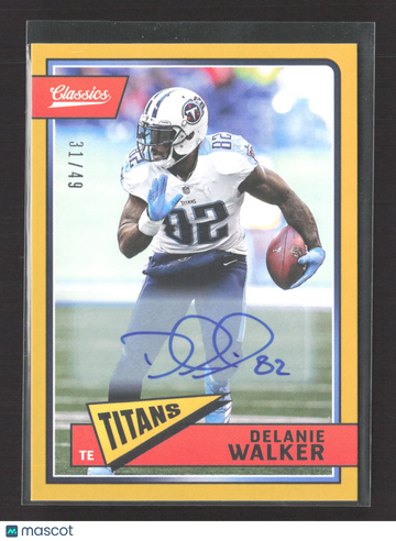 2018 Panini Classics Delanie Walker #97 /49