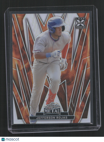 2024 LEAF METAL BASEBALL JEFFERSON ROJAS #95 1/1 LAVA RC