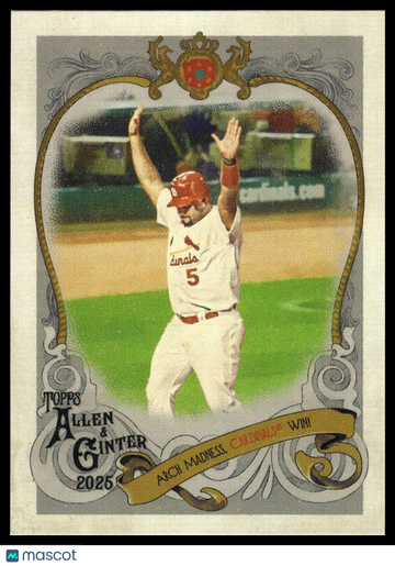2025 Topps Allen & Ginter - Sweet Victory Albert Pujols #SV-10