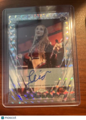 2026 Topps Chrome WWE Autograph Refractor Autograph Signature Auto Parallel Signed Numbered Insert Topps