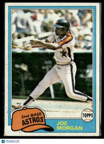 1981 Topps Joe Morgan #560