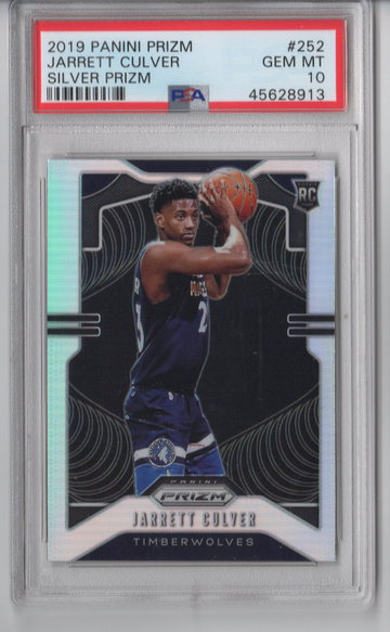 2019 Prizm Jarrett Culver SILVER PSA 10