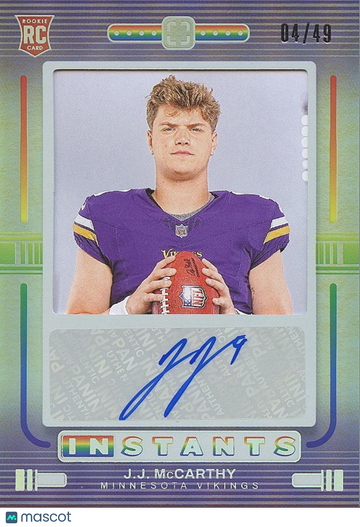 2024 J.J. McCarthy Rookie Panini Authentic