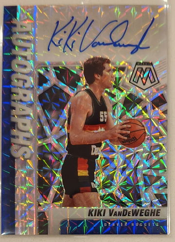 2020-21 Panini Mosaic Autographs Mosaic #12 Kiki Vandeweghe AUTO NUGGETS