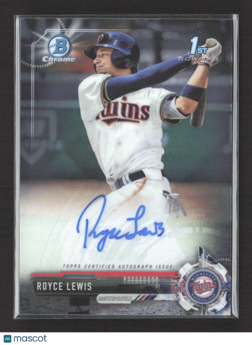 2017 Bowman Chrome Royce Lewis #CDA-RL