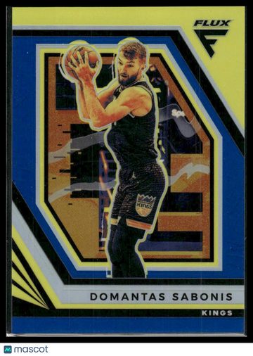 2022-23 Panini Flux Domantas Sabonis #108 Blue SN
