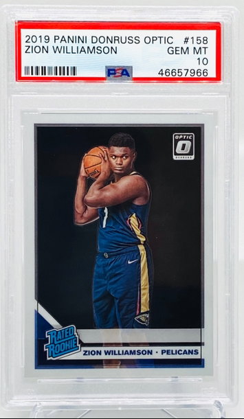 Zion Williamson Optic Rated Rookie 46657966