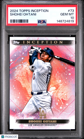 2024 Topps Inception Shohei Ohtani #73 PSA 10