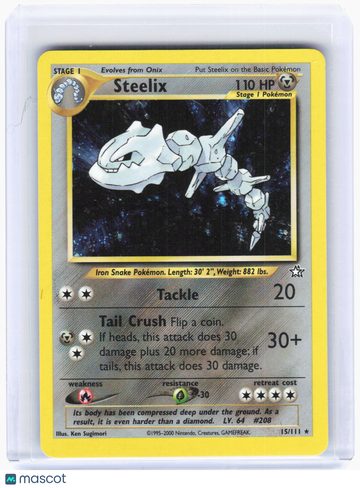 Neo Genesis Steelix Holo Holo Rare (Lightly Played) #15/111