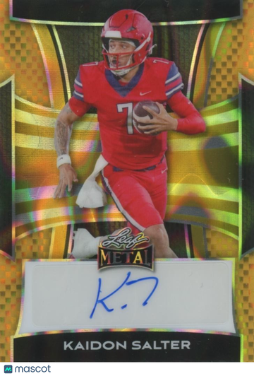 2025 Kaidon Salter Rookie Leaf