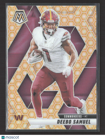 2025 Panini Mosaic Deebo Samuel #44 Honey Comb Football Card Washington Commanders
