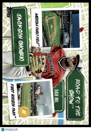 2024 Topps Pro Debut Jackson Chourio #RTTS-4 Road to the Show
