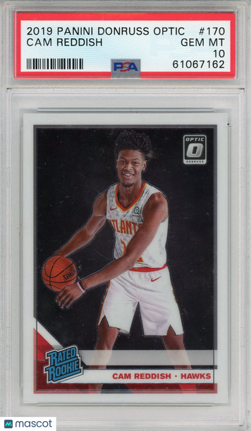 2019 Panini Donruss Optic Cam Reddish #170 PSA 10