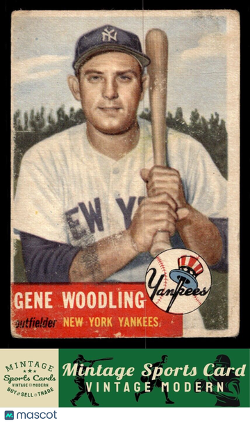 1953 Topps Gene Woodling #264