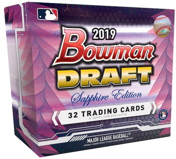 2019 Bowman Draft Sapphire Sealed Case ( 10 Sealed Boxes )