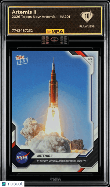 2026 Topps Now Artemis II Artemis II #A201 MBA 10