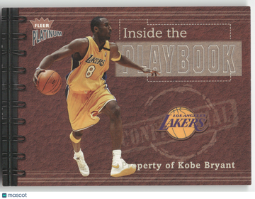 2002 Fleer Platinum Inside the Playbook Kobe Bryant #2 of 15 PB /400