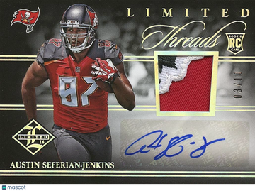 2014 Austin Seferian-Jenkins Patch Rookie Panini Authentic