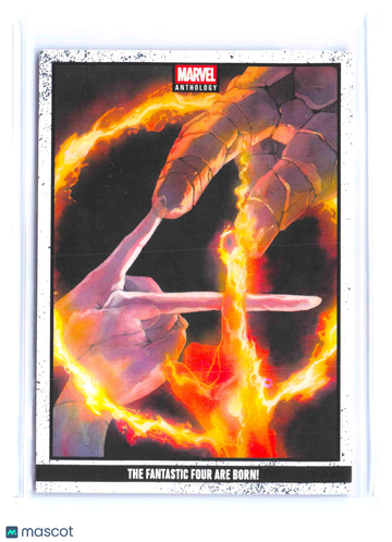 2025 Panini Marvel Anthology Mr. Fantastic Human Torch Fantastic Four Invisible Woman The Thing The Fantastic Four Are B
