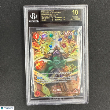 2024 One Piece Wings of the Captain Buggy FOIL SP #OP03008 BGS 10