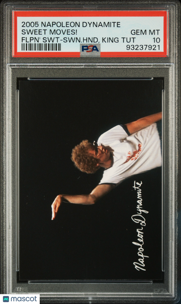 2005 Neca Napoleon Dynamite Flippin' Sweet Sweet Moves! PSA 10