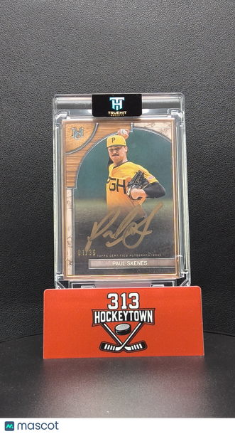 2025 Topps Museum Collection Paul Skenes #FMA-PS 01/35