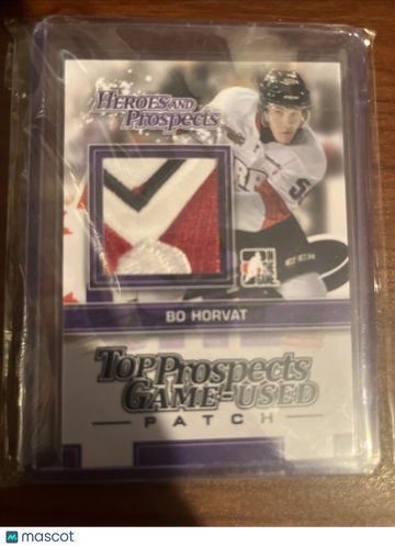 2013-14 In the Game Heroes and Prospects - Top Prospects Game-Use Bo Horvat #TPM-13 Black Patch