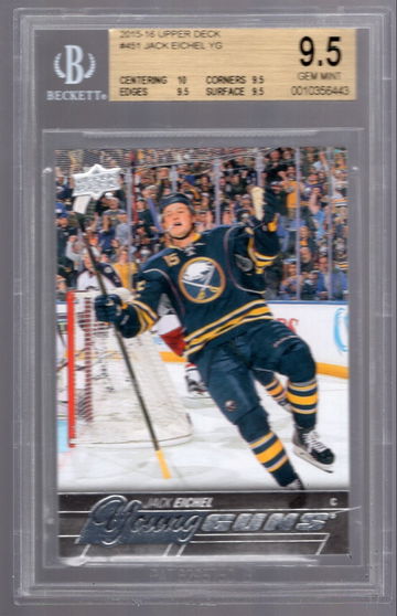 Jack Eichel 2015-16 Upper Deck Young Guns RC