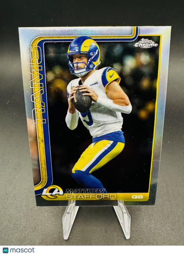 2024 Topps Chrome Matthew Stafford #169 Refractor