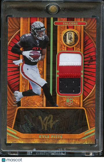 2021 Panini Gold Standard Kyle Pitts #216 /19 Patch RC Memorabilia