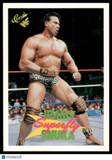 1989 Classic WWF Superfly Jimmy Snuka #114